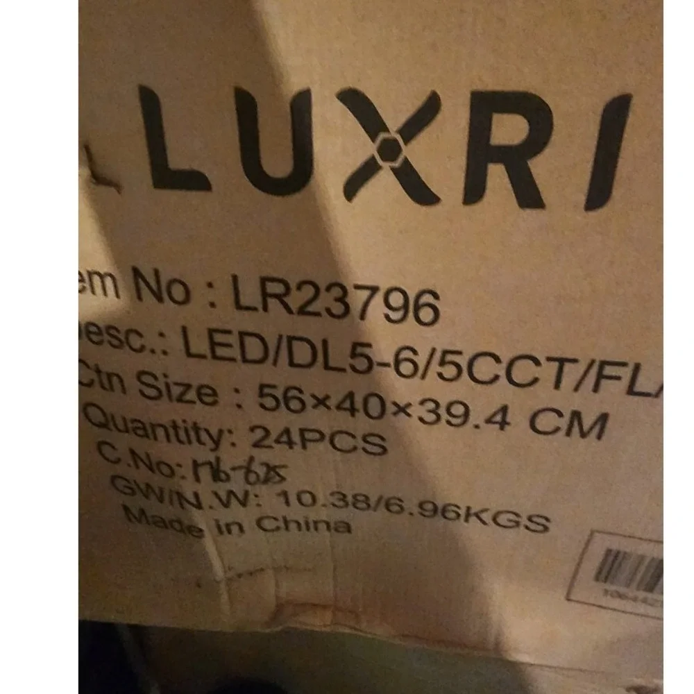 Luxrite LR23796 ‎ Downlight Round 5-6